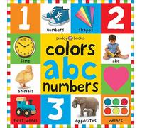Big Board Books Colors, Abc, Numbers