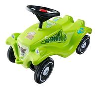 Big Bobby Car Classic Dino - Porteur à partir de 1 an - Design Dinosaure coloré - avec Volant de sécurité Noir et klaxon - pour Enfants à partir de 12 Mois (jusqu'à 50 kg) - Vert - avec Autocollants