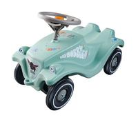 BIG Porteur Bobby Car Classic – Design marin, volant sécurité gris, klaxon, sauge avec autocollants