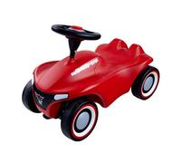 Big Porteur enfant Bobby Car Neo Rouge – Roues silencieuses, Klaxon – Dès 12 mois