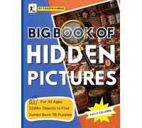 Big Book Of Hidden Pictures: 70 Relaxing S nd Find Challenging Puzzle Activity Book with 1,200+ Hidden Objects to Find For Adults & All Ages. ... Harbors, Markets, Historic Places & More.