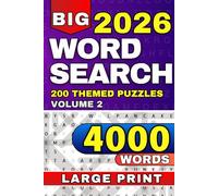 Big Book of Large Print Word Search: Entertaining 4000 Word Puzzle Book for Adults & Seniors