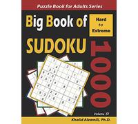 Big Book of Sudoku: 1000 Hard to Extreme Puzzles