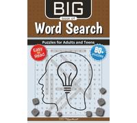 Big book of word search: Puzzles with Easy to Read Print about Hobbies, Leisure Activities, Space, Planets, Astronomy and More for Adults and Teens| ... Gift for Vacations, Holidays and Relaxations