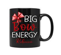 Big Bow Energy Mug Drôle Tasse À Café Céramique Tasse À Thé Cadeau Mignon Pour Noël Anniversaire Pâques 330 Ml