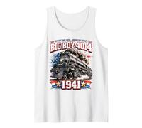 Big Boy 4014 American Vintage Steam Locomotive Train Débardeur