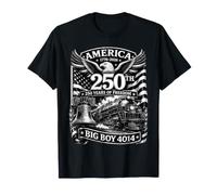 Big Boy 4014 Train America Turns 250 Years Freedom Patriotic T-Shirt