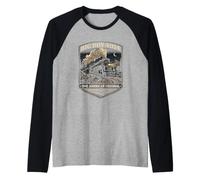 Big Boy 4014 Train Engineer Steam Train Conductor American Manche Raglan