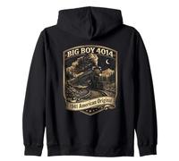 Big Boy 4014 Train Engineer Steam Train Conductor American Sweat à Capuche
