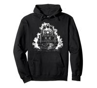 Big Boy 4014 Train Engineer Steam Train Conductor American Sweat à Capuche