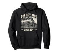 Big Boy 4014 Train Engineer Steam Train Conductor American Sweat à Capuche