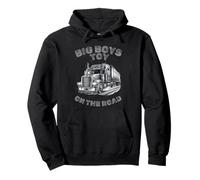 Big Boys Toy on The Road Trucker Cadeau pour Papa Sweat à Capuche