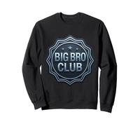 Big Bro Club Blue Stars Older Brother Annonce Sweatshirt