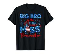 Big Bro de The Little Miss Firecracker, anniversaire du 4 juillet T-Shirt