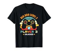 Big Bro Niveau 2 Joueur 3 Débloqué Jeu Big Brother Again T-Shirt