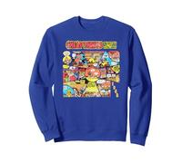 Big Brother and The Holding Company 1968 Comic Art Sweatshirt, Unisexe pour Adultes, Bleu Royal, M