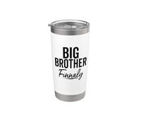 Big Brother Enfin Nouveauté pour garçons et frères plus âgés Gobelet isotherme en acier inoxydable double paroi