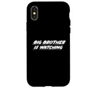 Big Brother is Watching | Livre de Film Politique Coque pour iPhone X/XS