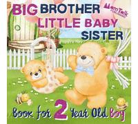 Big Brother Little Baby Sister Book for 2 Year Old Boy: A Warm Rhyming Story to Prepare for a New Sibling | I Am a Big Brother | Gift Picture Book for Toddlers