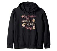 Big Brother of The Birthday Fairy First Birthday Family Sweat à Capuche