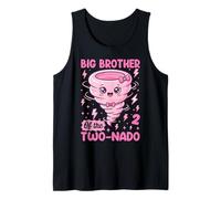 Big Brother of The Two-Nado Cute Pun 2ème Anniversaire Thème Débardeur