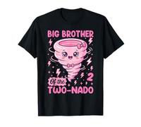 Big Brother of The Two-Nado Cute Pun 2ème Anniversaire Thème T-Shirt