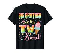 Big Brother Of The Two Sweet Ice Cream 2ème anniversaire fille T-Shirt