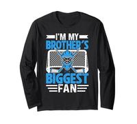 Big Brothers Biggest Fan Game Day Sibling Pride Manche Longue