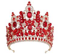 Big Crystal Crown For Women Girls Wedding Bride Bridal Crown and Tiaras Party Bandband Crown