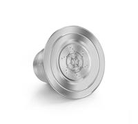 Big Cup Capsule de café réutilisable en acier inoxydable compatible avec L'OR Barista LM8012, dosette de café rechargeable en métal BENFUCHEN compatible avec la machine à café L'or-Coffee