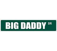 Big Daddy SS 551 Plaque de rue en aluminium 10,2 x 45,7 cm