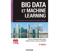 Big Data et Machine Learning - 3e éd. - Les concepts et les outils de la data science - Pirmin Lemberger - Dunod - broché - Guide