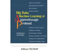 Big Data, Machine Learning et apprentissage profond - Stéphane Tufféry - Technip - broché - Manuel