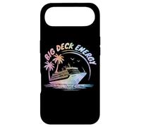 Big Deck Energy Bateau de croisière drôle Voyage Vacances Tie Dye Coque pour iPhone Air