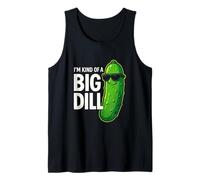 Big Dill Funny Pickle Pun Sarcastique Blagues Débardeur