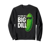 Big Dill Funny Pickle Pun Sarcastique Blagues Sweatshirt