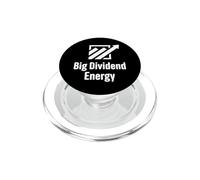 Big Dividend Energy Funny Finance Dividends Investisseur PopSockets PopGrip pour MagSafe