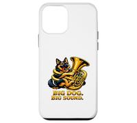 Big Dog Big Sound Funny Berger Allemand Baryton Coque pour iPhone 12 Mini