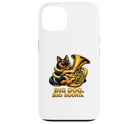Big Dog Big Sound Funny Berger Allemand Baryton Coque pour iPhone 13