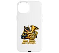 Big Dog Big Sound Funny Berger Allemand Baryton Coque pour iPhone 15 Plus