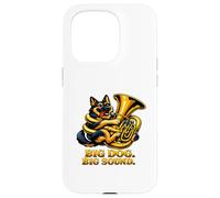 Big Dog Big Sound Funny Berger Allemand Baryton Coque pour iPhone 15 Pro