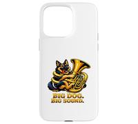 Big Dog Big Sound Funny Berger Allemand Baryton Coque pour iPhone 15 Pro Max