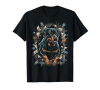 Big Dog Energy Rottweiler Art pour Papa de Chien T-Shirt