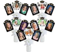 Big Dot of Happiness Goodbye High School Hello College Btons de centre de table pour fte de remise de diplme Dcorations de table photo