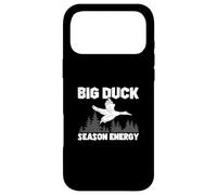 Big Duck Season Energy, Chasse Amusante à la sauvagine et Chasseurs de Canards Coque pour iPhone 17 Pro Max