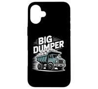 Big Dumper Truck Dump Classic Mariner Nom de Famille Pride Coque pour iPhone 16 Plus
