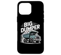 Big Dumper Truck Dump Classic Mariner Nom de Famille Pride Coque pour iPhone 16 Pro Max
