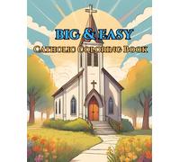 BIG & EASY CATHOLIC COLORING BOOK: Catholic Coloring Book for Kids: Featuring Saints and Catholic Symbols for Preschool, Kindergarten and Homeschool Learning