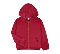 BIG ELEPHANT Sweat à Capuche zippé garçon - Veste en Coton et Polaire Douce, légère et Chaude pour école et Vie Quotidienne