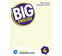 Big English Ame 2nd Edition 4 Assessment Book & Audio Cd Pack